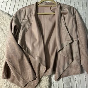 Reversible Faux Leather/Suede Jacket